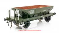 4356 Heljan Catfish Ballast Hopper Wagon number DB983473 in BR Olive (late) livery